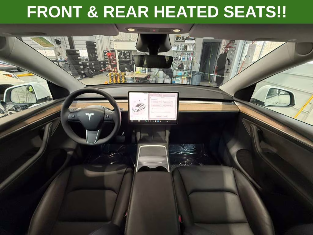 2024 Pearl White Multi-Coat Tesla Model Y Long Range RWD SUV