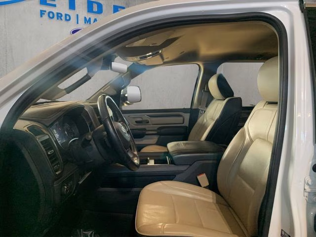 2021 Ivory White Tri-Coat Pearlcoat Ram 1500 Limited 4X4 Truck