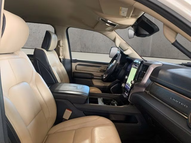 2021 Ivory White Tri-Coat Pearlcoat Ram 1500 Limited 4X4 Truck