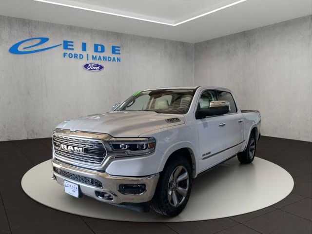 2021 Ivory White Tri-Coat Pearlcoat Ram 1500 Limited 4X4 Truck