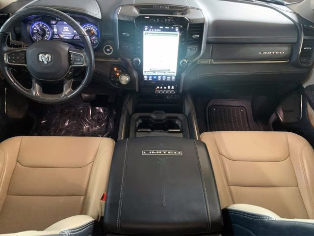 2021 Ivory White Tri-Coat Pearlcoat Ram 1500 Limited 4X4 Truck