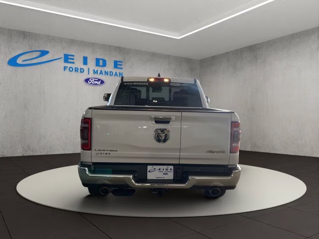 2021 Ivory White Tri-Coat Pearlcoat Ram 1500 Limited 4X4 Truck