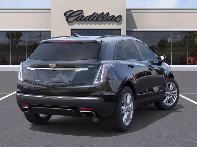 2026 Stellar Black Metallic Cadillac XT5 Sport AWD SUV