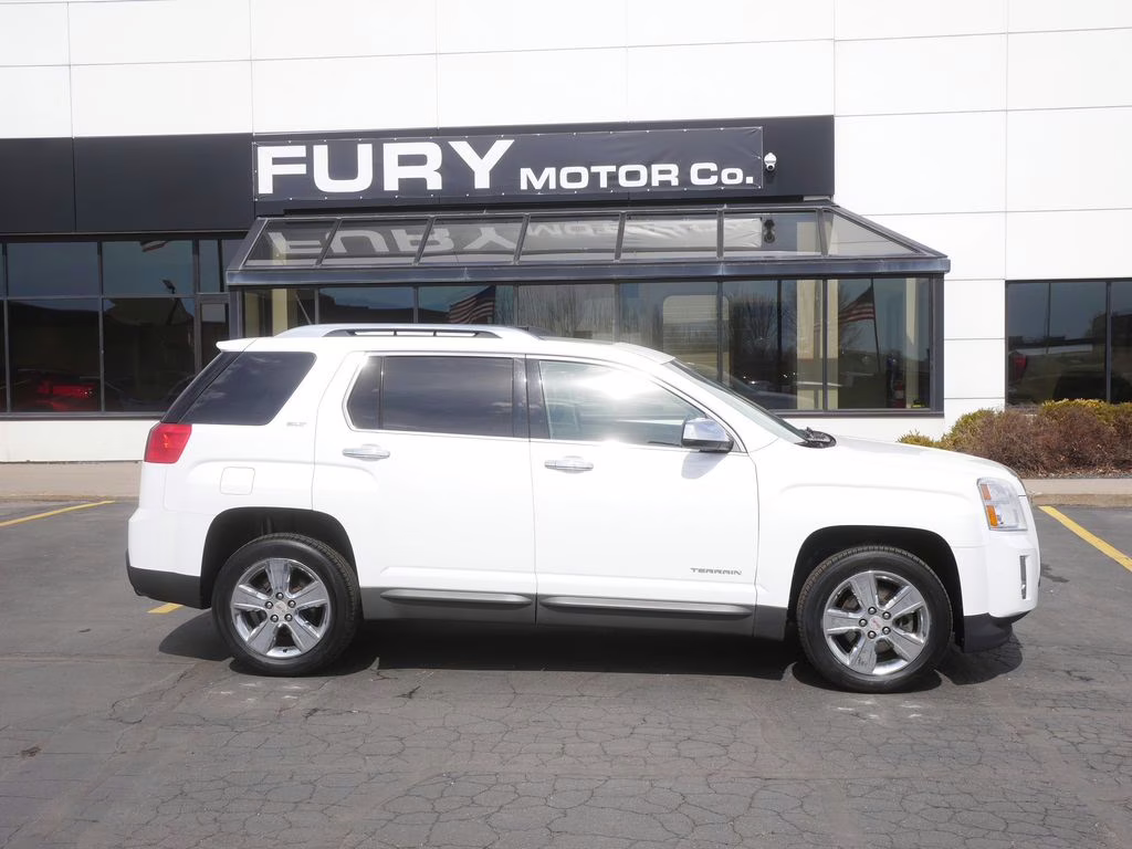 2014 Summit White GMC Terrain SLT-2 FWD SUV