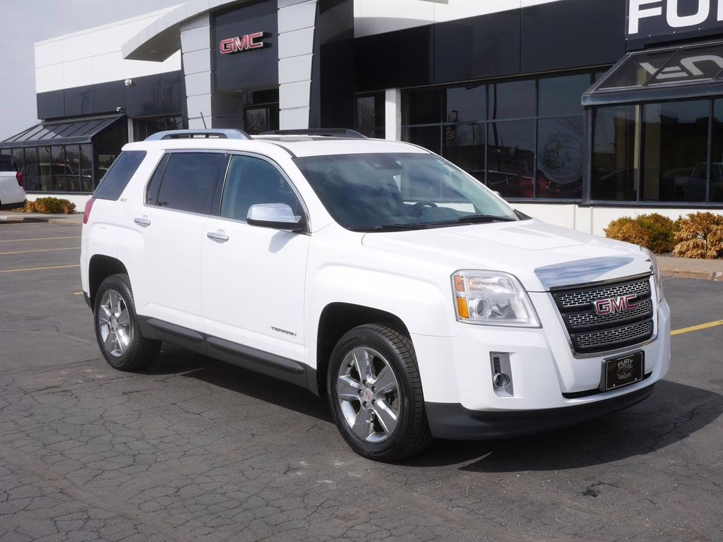 2014 Summit White GMC Terrain SLT-2 FWD SUV