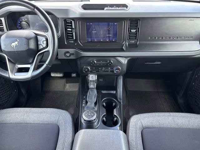 2021 Antimatter Blue Metallic Ford Bronco Big Bend 4X4 Convertible