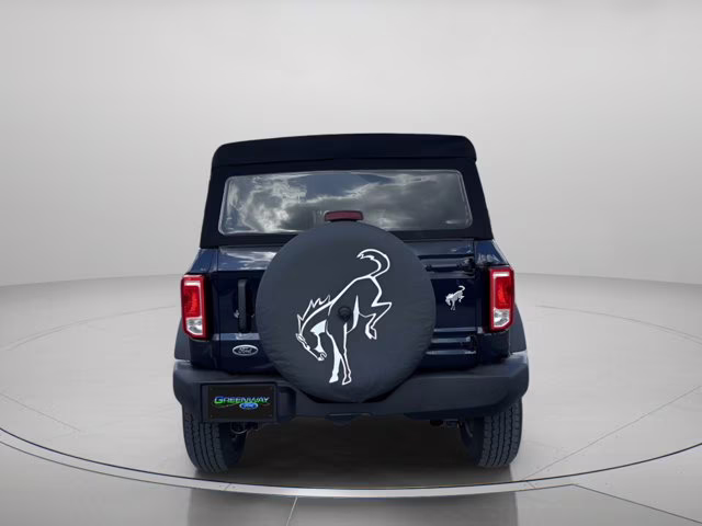 2021 Antimatter Blue Metallic Ford Bronco Big Bend 4X4 Convertible