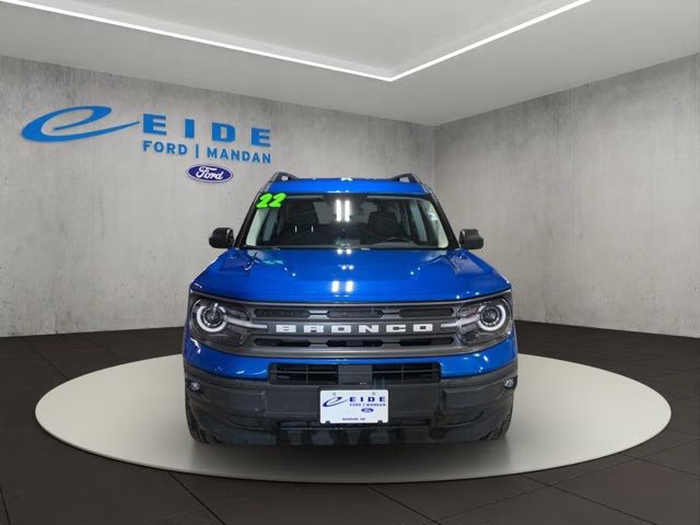 2022 Blue Metallic Ford Bronco Sport Big Bend 4X4 SUV