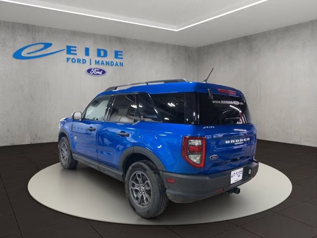 2022 Blue Metallic Ford Bronco Sport Big Bend 4X4 SUV