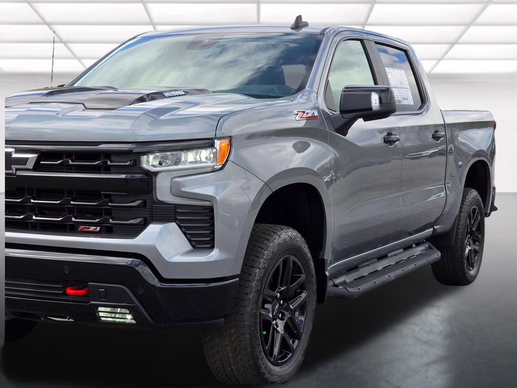 2026 Sterling Gray Metallic Chevrolet Silverado 1500 LT Trail Boss 4X4 Truck