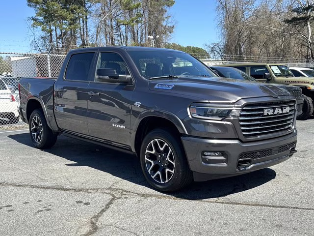 2026 Granite Crystal Metallic Clearcoat Ram 1500 Laramie 4X4 Truck