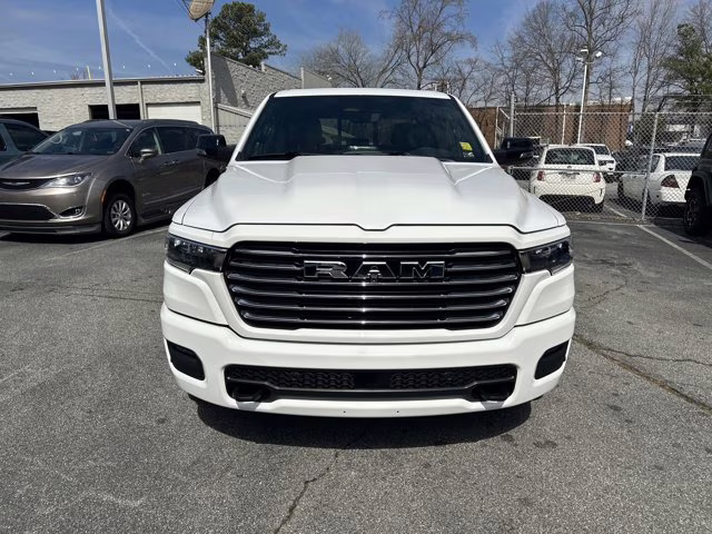 2026 Bright White Clearcoat Ram 1500 Laramie 4X4 Truck