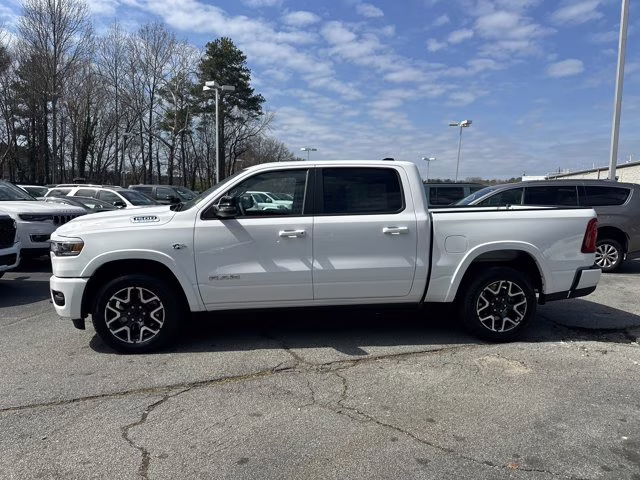 2026 Bright White Clearcoat Ram 1500 Laramie 4X4 Truck