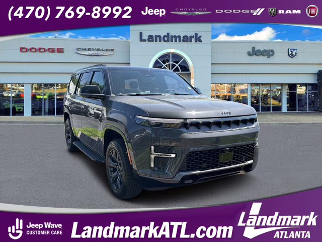 2026 Baltic Gray Metallic Clearcoat Jeep Grand Wagoneer Upland 4X4 SUV