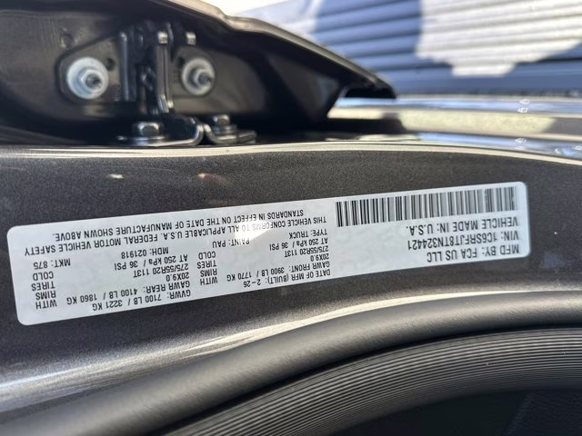 2026 Granite Crystal Metallic Clearcoat Ram 1500 Laramie 4X4 Truck