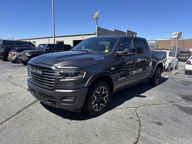 2026 Granite Crystal Metallic Clearcoat Ram 1500 Laramie 4X4 Truck