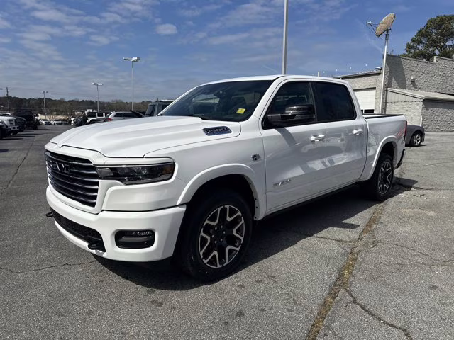 2026 Bright White Clearcoat Ram 1500 Laramie 4X4 Truck