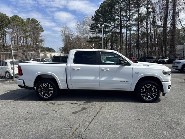 2026 Bright White Clearcoat Ram 1500 Laramie 4X4 Truck