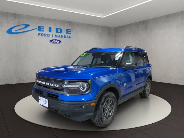 2022 Blue Metallic Ford Bronco Sport Big Bend 4X4 SUV