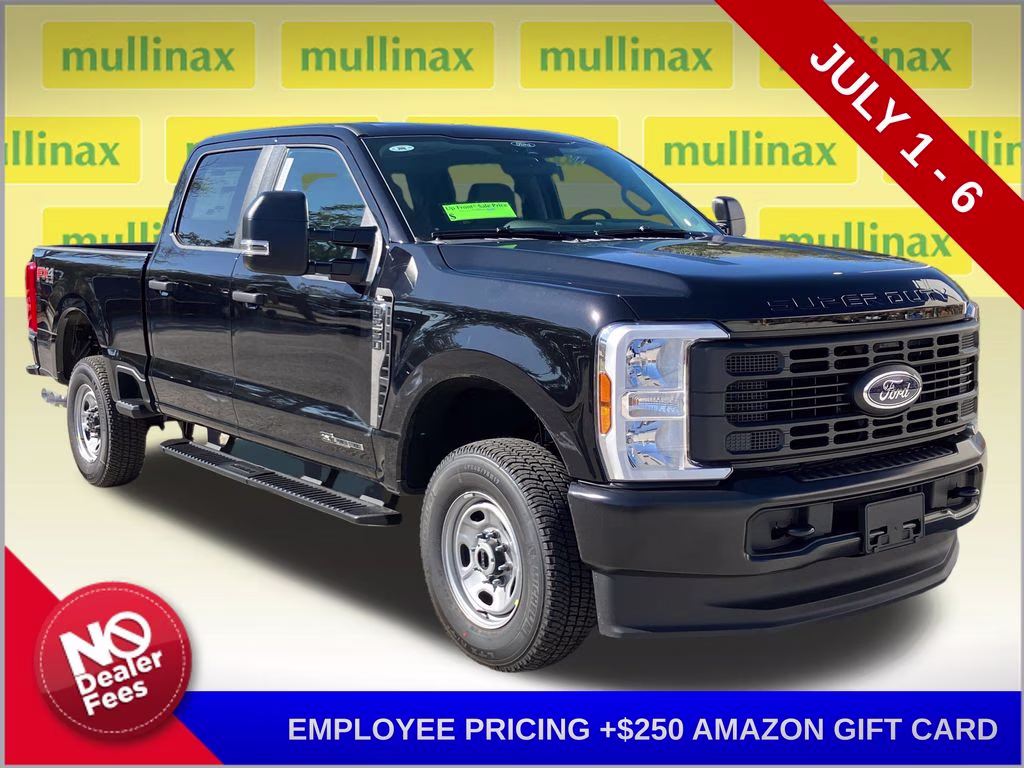 2026 Agate Black Metallic Ford Super Duty F-250 SRW XL 4X4 Truck