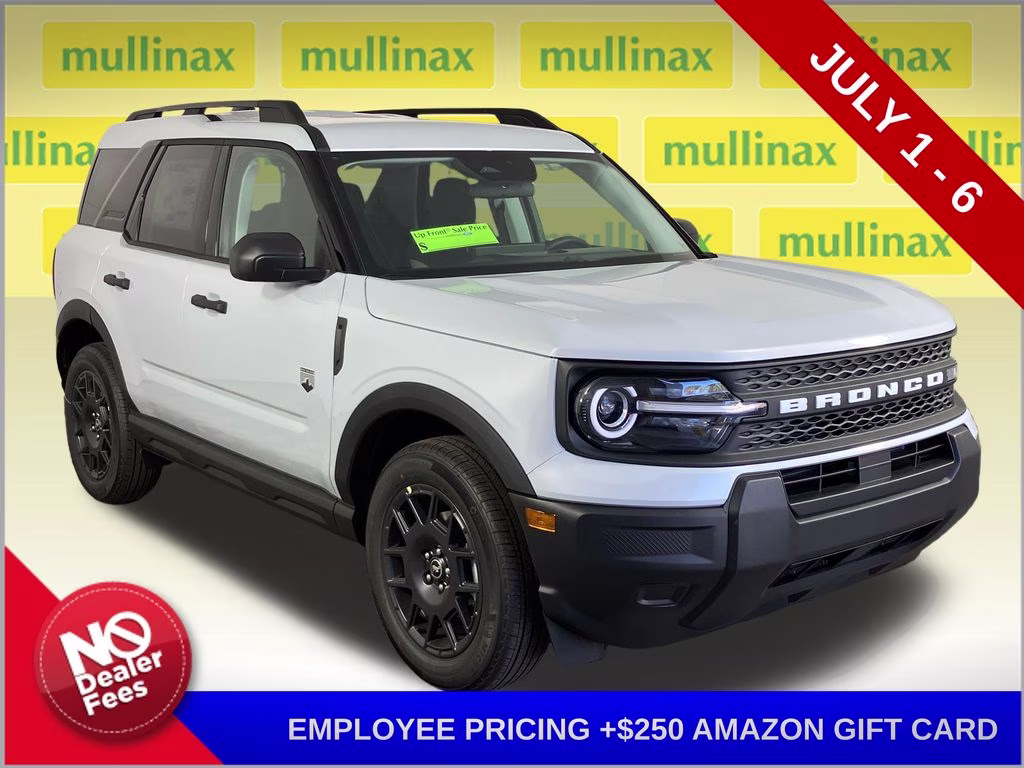 2026 Space White Metallic Ford Bronco Sport Big Bend 4X4 SUV