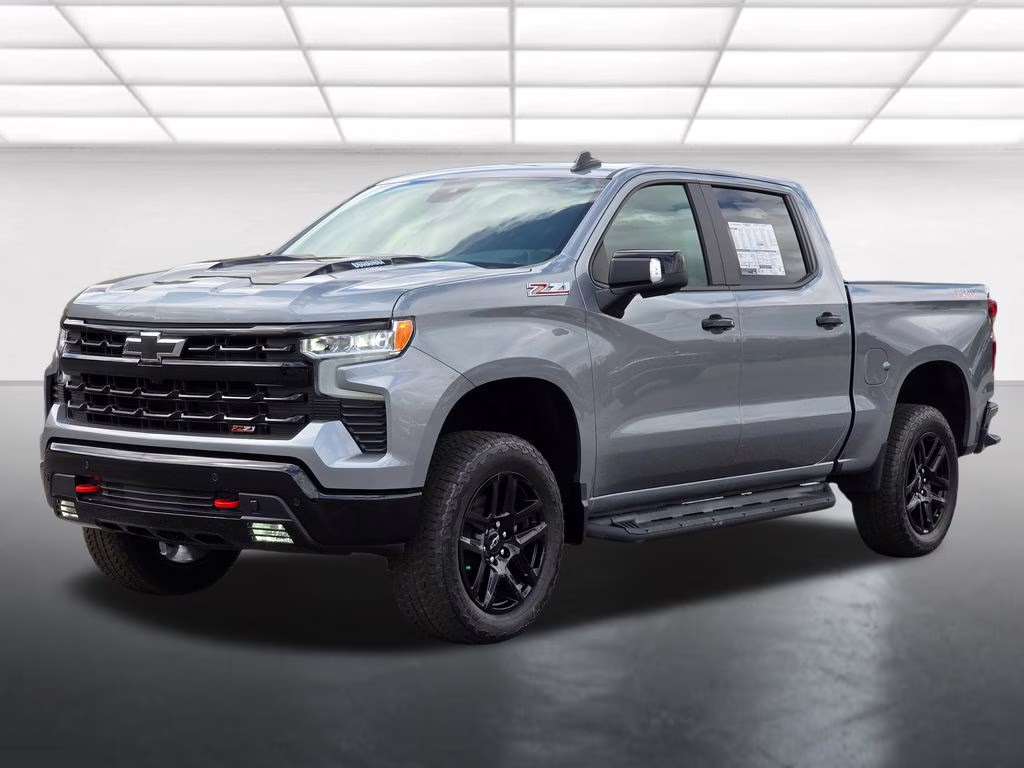 2026 Sterling Gray Metallic Chevrolet Silverado 1500 LT Trail Boss 4X4 Truck