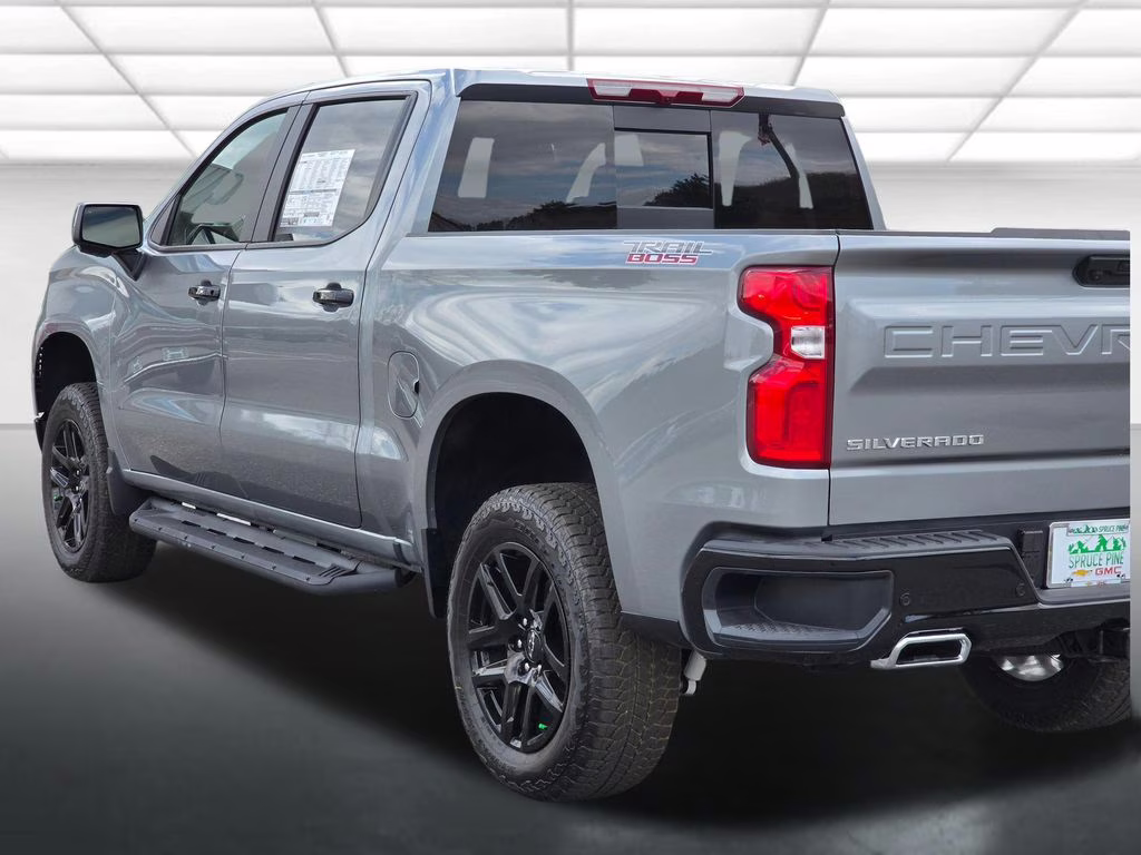 2026 Sterling Gray Metallic Chevrolet Silverado 1500 LT Trail Boss 4X4 Truck
