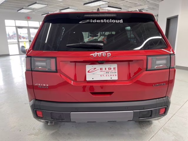2026 Red Hot Pearlcoat Jeep Cherokee Limited 4X4 SUV
