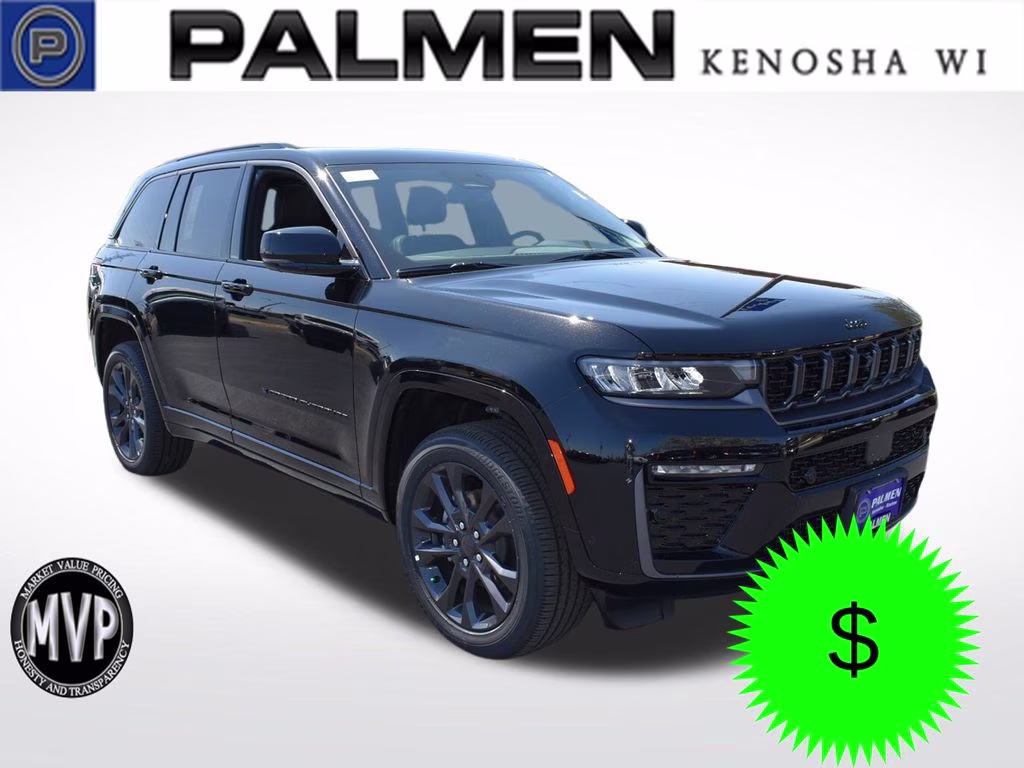 2026 Diamond Black Crystal Pearlcoat Jeep Grand Cherokee Limited 4X4 SUV