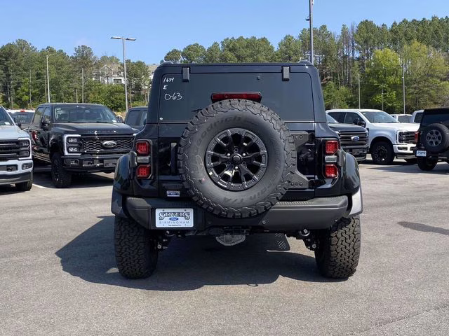 2026 Shadow Black Ford Bronco Raptor 4X4 SUV