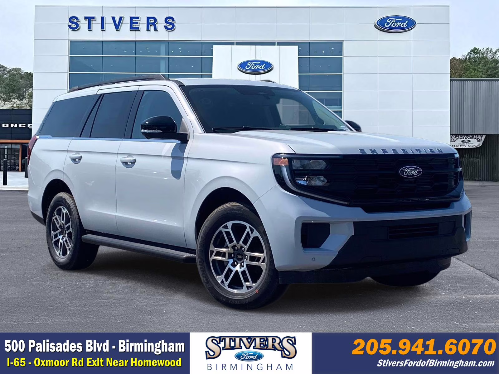 2026 Space Silver Metallic Ford Expedition Active RWD SUV