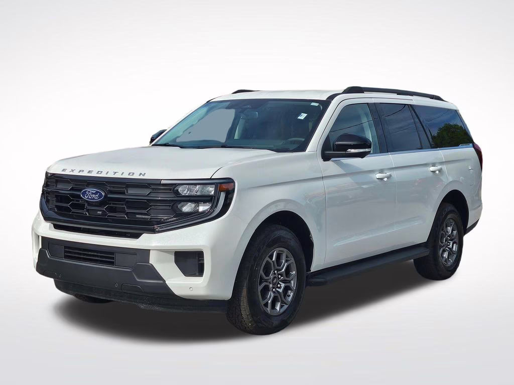 2026 Star White Metallic Tri-Coat Ford Expedition Active RWD SUV