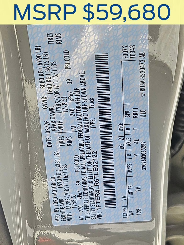 2026 Desert Sand Ford Ranger Raptor 4X4 Truck