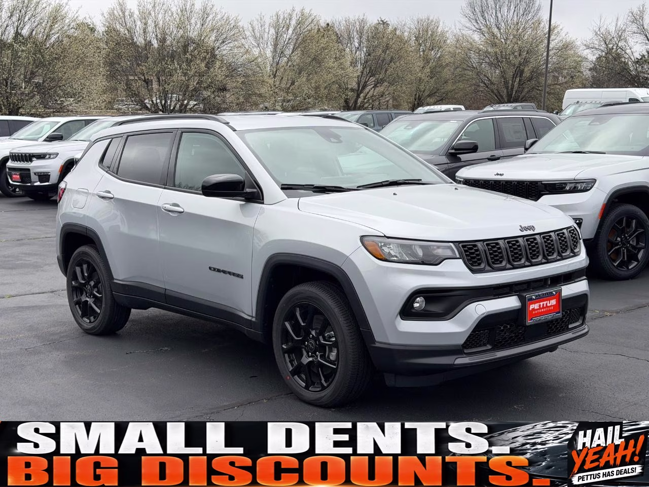 2026 Silver Zynith Metallic Clearcoat Jeep Compass Latitude 4X4 SUV