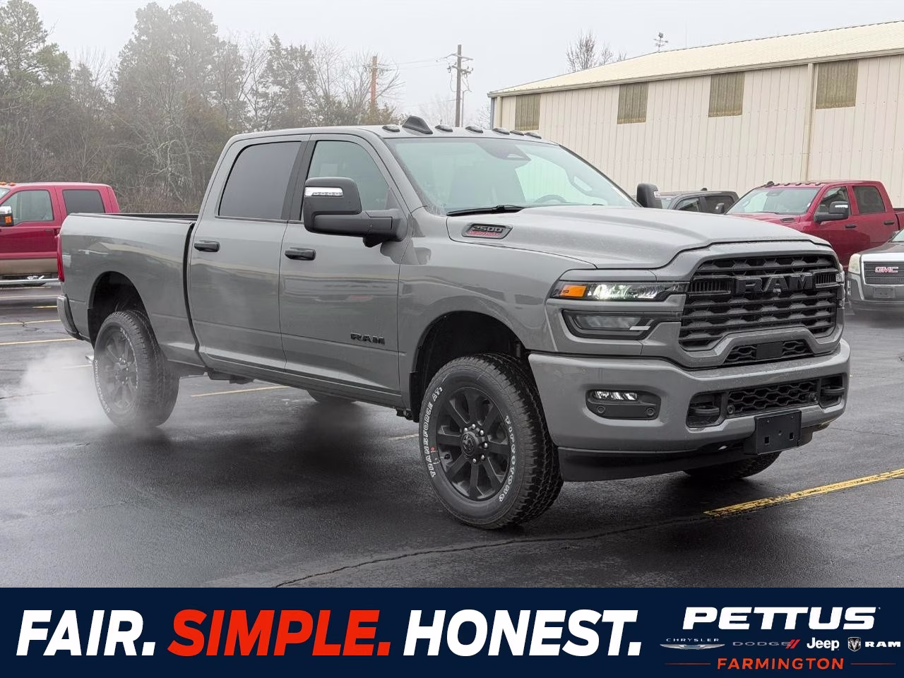 2026 Ceramic Gray Clearcoat Ram 2500 Big Horn 4X4 Truck