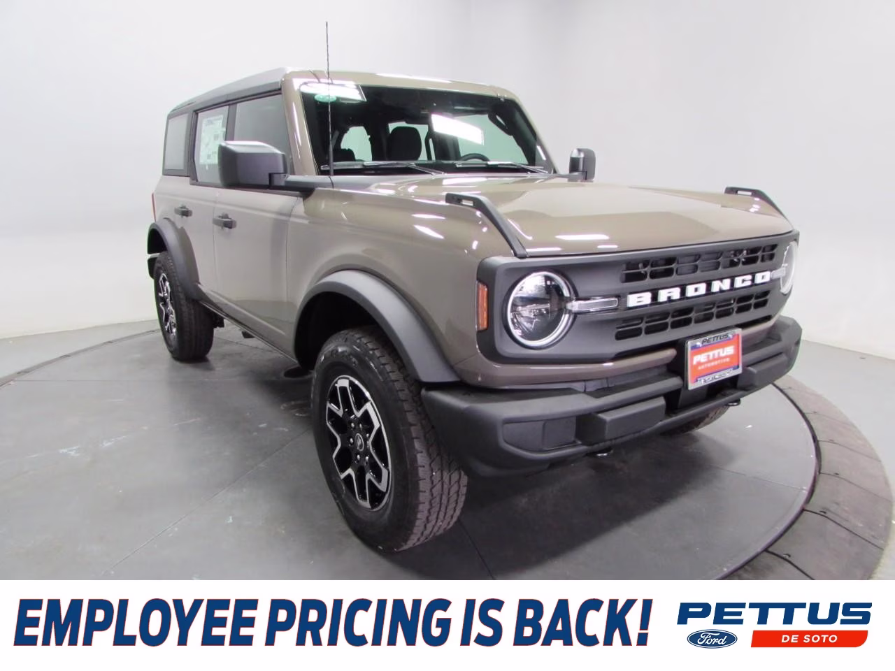 2026 Marsh Gray Ford Bronco Base 4X4 SUV