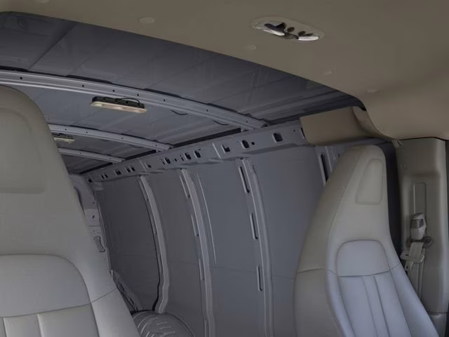 2026 Summit White GMC Savana Cargo Work Van RWD 2500 Regular Wheelbase