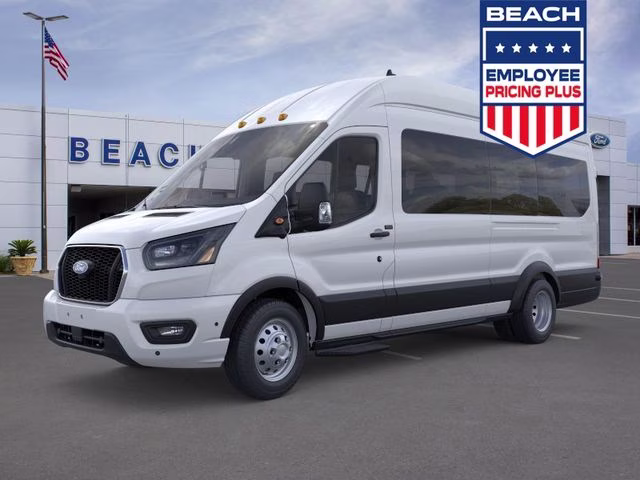2026 Oxford White Ford Transit-350 XLT RWD Van
