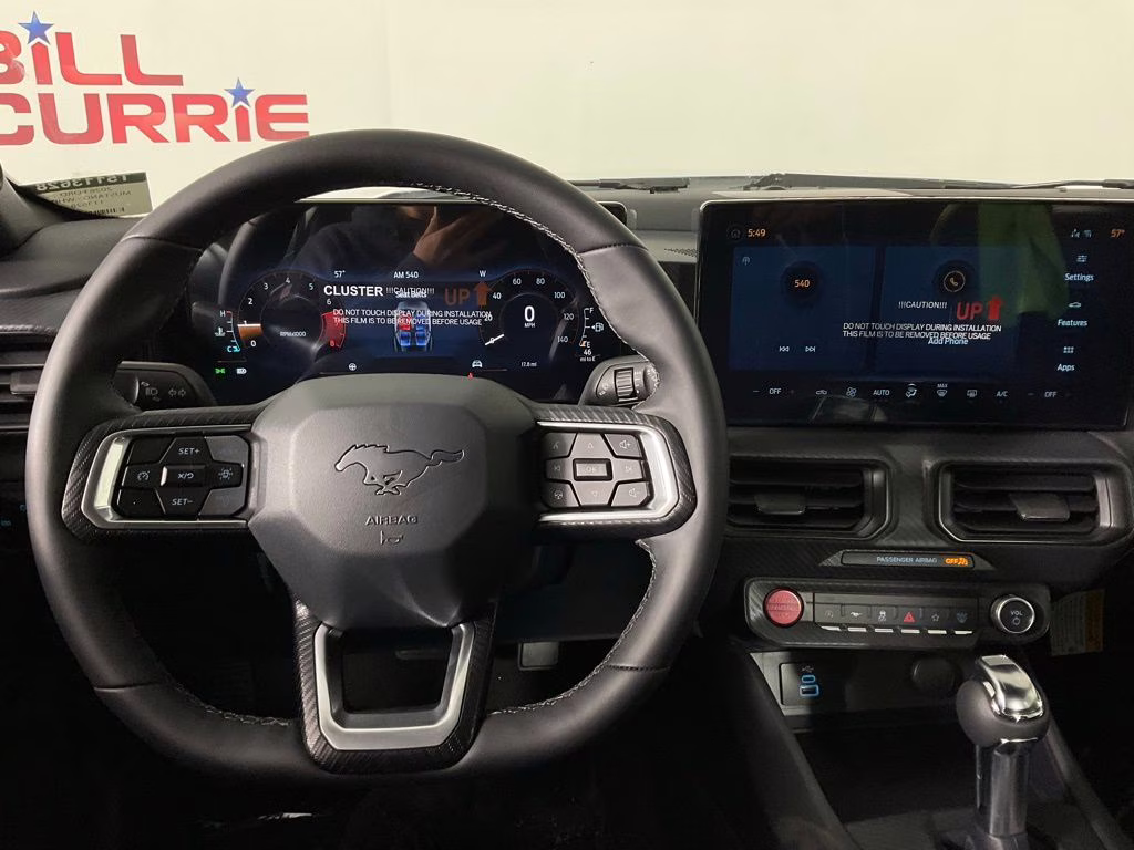 2026 Oxford White Ford Mustang EcoBoost RWD Coupe