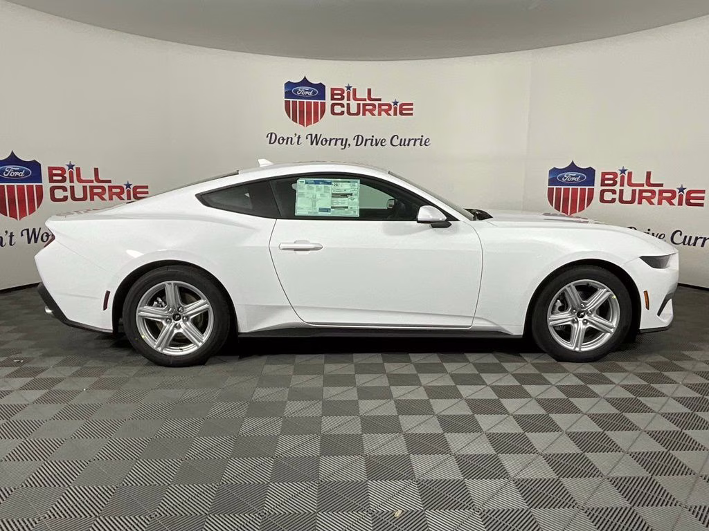 2026 Oxford White Ford Mustang EcoBoost RWD Coupe