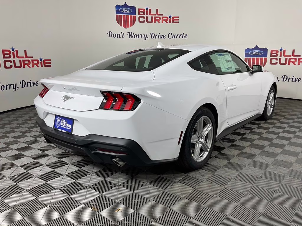 2026 Oxford White Ford Mustang EcoBoost RWD Coupe