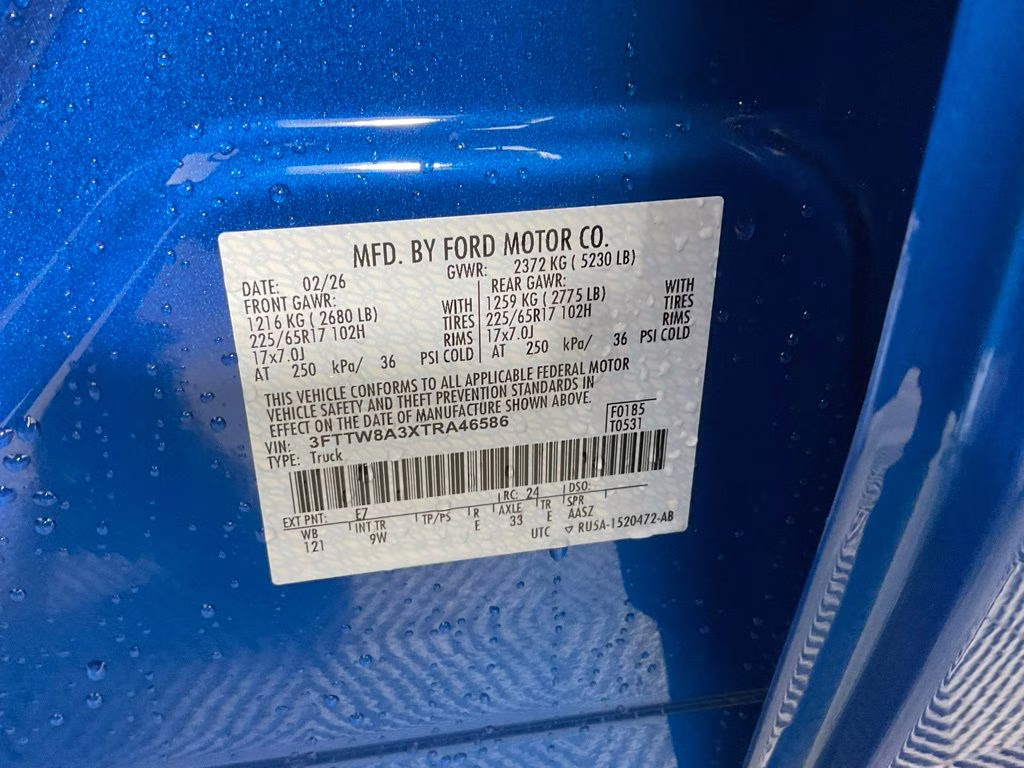 2026 Blue Ford Maverick XL FWD Truck