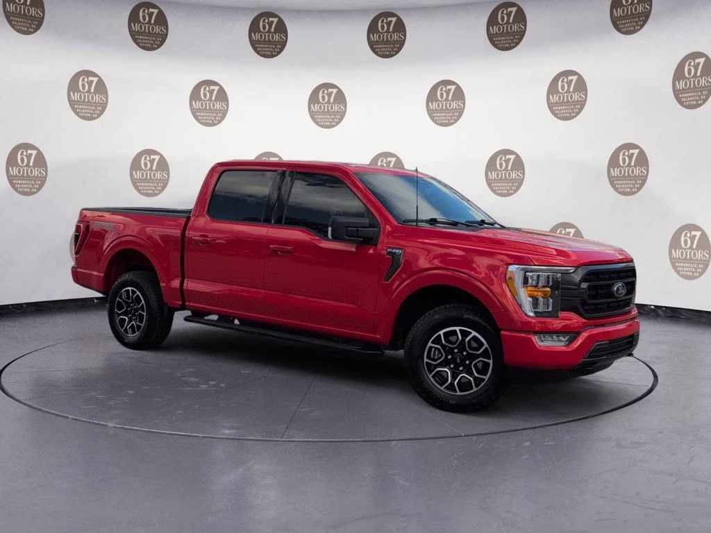 2022 Race Red Ford F-150 XLT 4X4 Truck