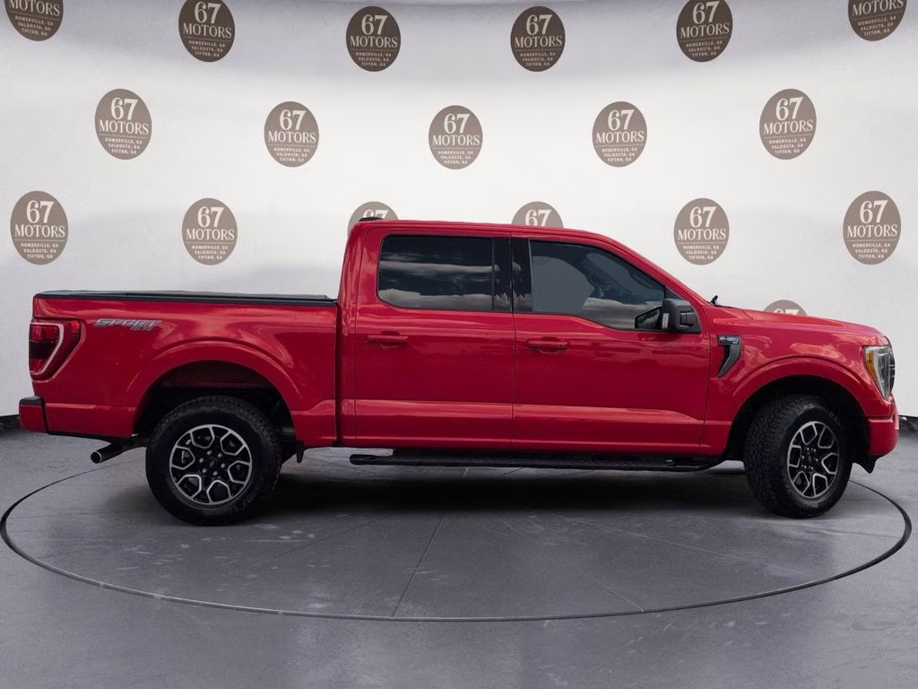 2022 Race Red Ford F-150 XLT 4X4 Truck