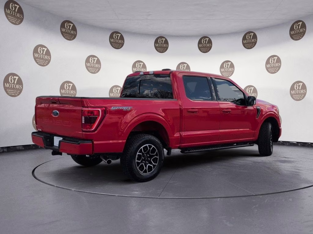 2022 Race Red Ford F-150 XLT 4X4 Truck