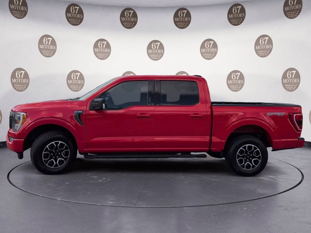 2022 Race Red Ford F-150 XLT 4X4 Truck