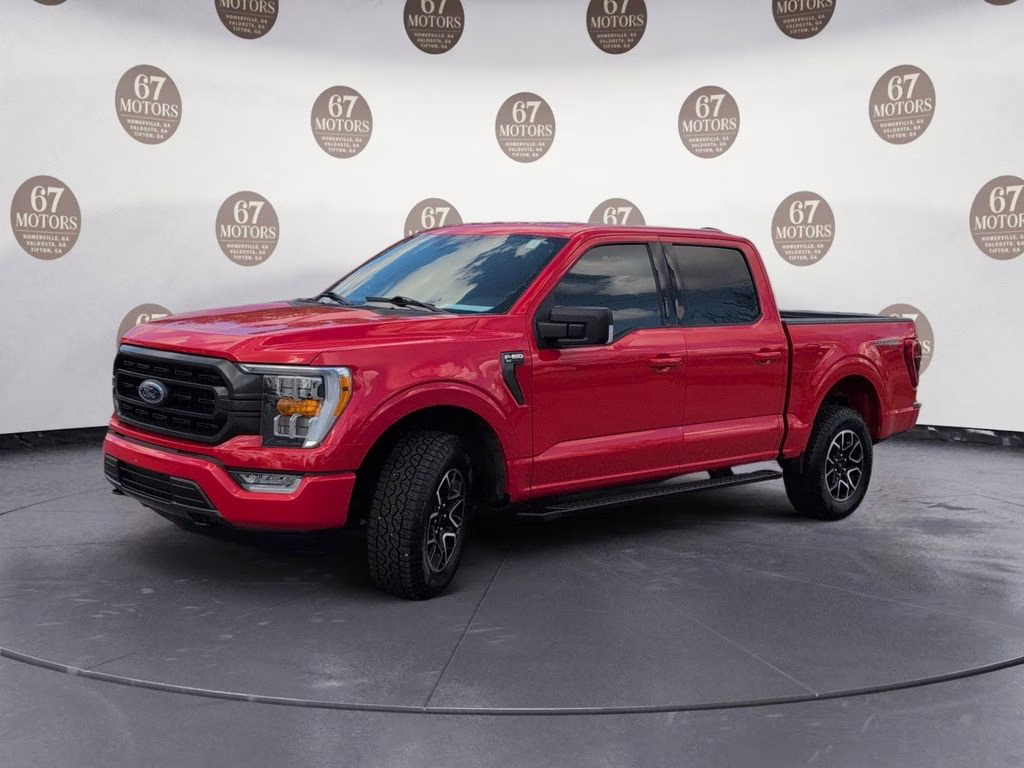 2022 Race Red Ford F-150 XLT 4X4 Truck