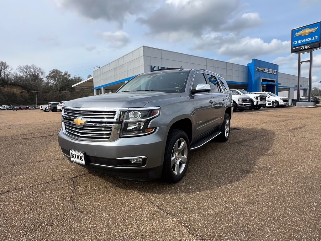 2019 Satin Steel Metallic Chevrolet Tahoe Premier RWD SUV