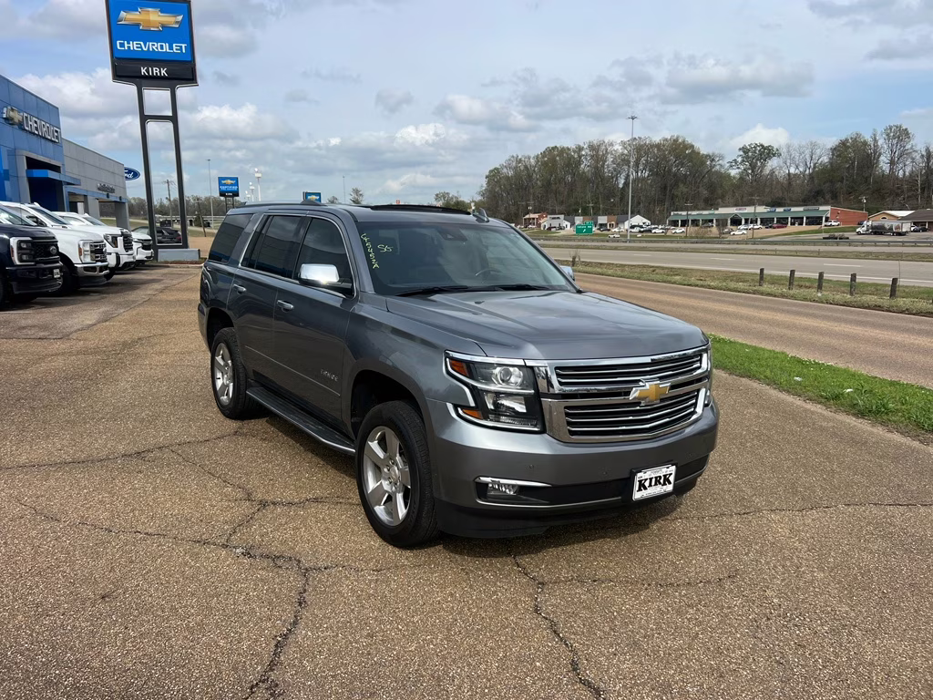 2019 Satin Steel Metallic Chevrolet Tahoe Premier RWD SUV
