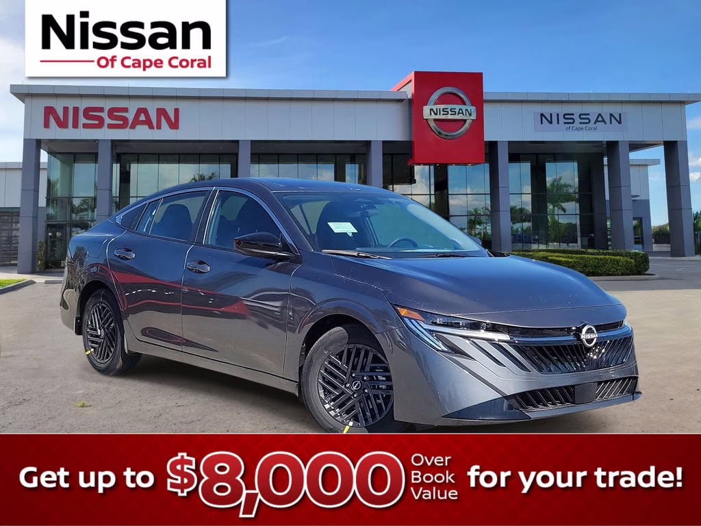 2026 Gun Metallic Nissan Sentra SV FWD Sedan